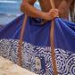 Canvas Surfboard Bag - Fish/Mid Length (Eyre Peninsula Ocean Blue)